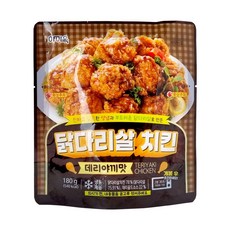 순살 한입치킨 닭다리살 데리야끼치킨 180g, 단품