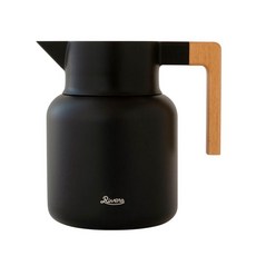 日本Rivers THERMO JUG KEAT真空保溫壺1600ml，三色可選，居家辦公保溫保冷必備《WUZ屋子》, 黑色, 1個