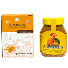 皇廷養蜂場 蒲鹽花蜂花粉300g 南投中寮鄉天然無添加營養花粉, 1個