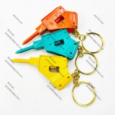 [호환제품] Excavator Parts Bucket Tooth Keychain Metal Aberdeen For Komatsu Carter Hitachi Kobelco B, 03 For KOBELCO