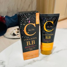 PRIVIA U 膠原蛋白BB霜 50ml (新包裝) 韓國 BB霜 遮瑕 保濕 提亮, 1個, 正常