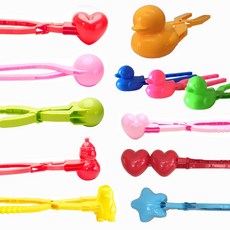 造型雪球夾組 6款 隨機出貨