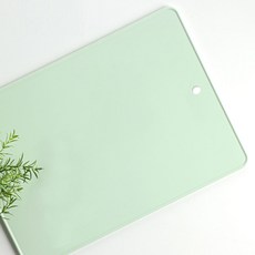 옵티머스 바이오매스 TPU 칼집 안나는 도마, 1개, 허니듀 그린