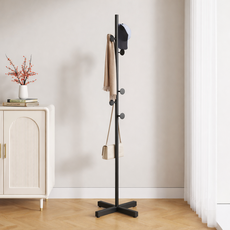 워너픽 미니멀 스탠드 옷걸이 행거, Black - 블랙B