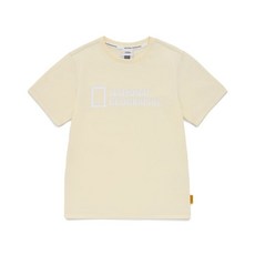 내셔널지오그래 NATIONAL GEOGRAPHIC KIDS K245UTS920 디 빅로고 반팔 BUTTER 454850