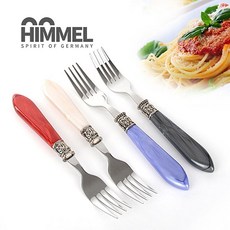 고급선물용 3PCS 힘멜 HIMMEL 포크셋트 집들이 양식 94688EA 1(EA), 포크셋트 3PCS 블루