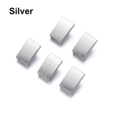 미니 초소형 벨트 인형 의류 가방 금속 단추 재봉, 1개, 1. Silver