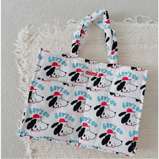 비아이씨 캐주얼 기저귀가방 도시락가방 미니백 숄더백, 화이트