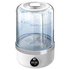 ProTap 無線迷你洗衣機，便攜USB充電，渦輪正反轉，藍光殺菌，呵護您的健康, 白色, F1