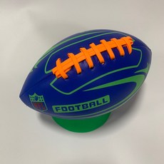 【開發票/統編】美式橄欖球 成人標準比賽訓練 3/6/9號 兒童青少年腰旗練習運動 橄欖球, 3號藍色NFL, 1個