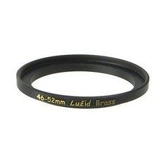 LUŽID 49mm ~ 67mm 황동 스텝업 링 필터 어댑터 Luzid (4967), 46mm-52mm