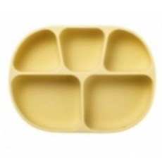 락앤락 리틀럽 실리콘 흡착 식판, YELLOW (옐로우), 1개