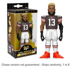 NFL NFL: 오델 베컴 주니어 5" 비닐 골드 체이스 배송 1 in 6, 1개
