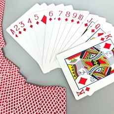 청보리샵 부드러운 셔플 보급형 트럼프카드 플레잉카드, 1개