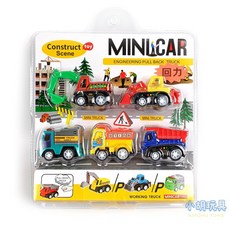 MINICAR 城市系列 迴力車 兒童玩具, 1個, 隨機不挑款