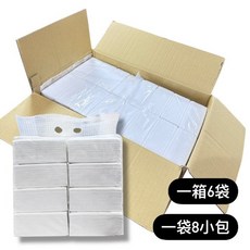 原生紙漿 抽取方便 居家必備, 1個, 【箱購】 75抽壓紋抽取衛生紙*6袋