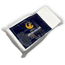 LETOJ 반려 동물 일회용 타올, 1개, 화이트