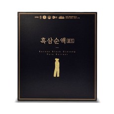천제명 6년근 구증구포 흑삼순액골드 (80ml x 60포) + 쇼핑백, 60포, 80ml
