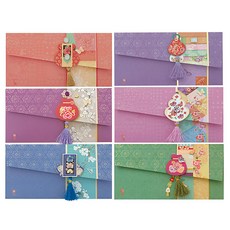 From&To 福袋零用錢信封6件組 fb218, 混合顏色, 1套