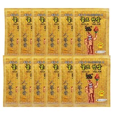 [베스트픽스] 특허품 골드인삼파스 인삼패드 골드인삼 인삼파스, 250개