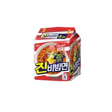 오뚜기 진비빔면 156g 20봉, 20개