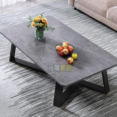 巖板茶幾桌客廳家用輕奢現代小戶型高級意式茶臺經濟型簡約喝茶桌茶几 大茶几 小茶几 書桌 邊幾, 1個, 【加厚12MM巖板】阿瑪尼灰100*60,組裝