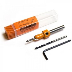 아이베란다 이중기리 목공 접시비트 이중드릴날 HOT 3x8mm, 1개