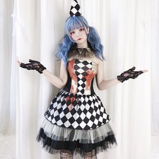 어나더드림 앨리스 좀비 여성 할로윈 코스프레