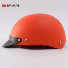 반모 헬멧 오토바이 킥보드 클래식 경량, 1개, 1_핑크 - 가볍고 편안함