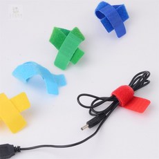 운무로마켓 컬러 선정리 타이6P 케이블정리, 1개