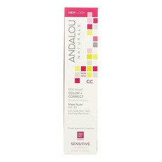 Andalou Naturals Color plus Correct - Sheer SPF 30 - Nude - 2 oz, Andalou Naturals Color plus Co, 1, 58ml