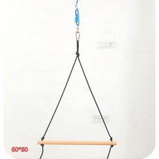 감각통합 그네 기구 실내놀이 접시 스윙 감각 훈련 놀이방, 1개, 잉크그린 싱글 바