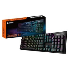 技嘉 GIGABYTE AORUS K1 CHERRY 紅軸 機械式 RGB 電競鍵盤