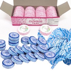 20개 12g 압축 요술행주 매직타올 판촉용 선물 사은품 벨벳 고급형 대형 행주 타올 키친손 우리가계, 1개