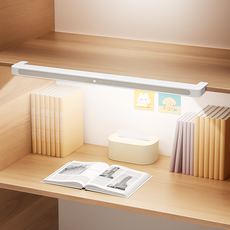 아이클 LED 책상조명 독서실스탠드 스탠드조명 클립형 간편설치 70cm 14W, 화이트