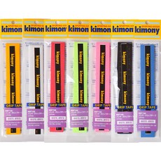 KIMONY Hi-Soft EX 羽毛球孔洞握把布 KGT102 7入, 隨機出貨, 1套