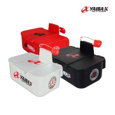 야이바엑스 YKB-01 크릴베이트박스 휴대용 미끼통, 블랙