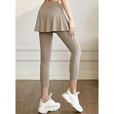 필라테스 여자 운동복 세트 요가 치마레깅스