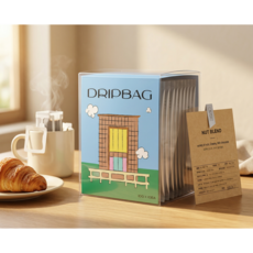 옳커피 드립백 커피 고소하고 부드러운 너트블렌드 10개입 1박스, 10g