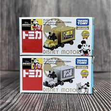 《GTS》TOMICA 多美小汽車 迪士尼特別仕樣 2018 米奇90周年紀念貨櫃車 114116/114093, 1個