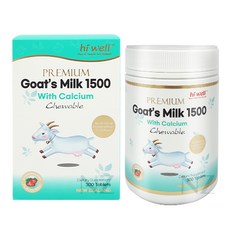 뉴질랜드 하이웰 초유단백 산양유 1500 300츄어블정 - 주문 후 10일이내 수령(공휴일제외), 1개, 1개, 300정