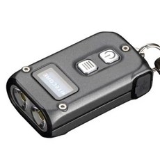 Nitecore OLED 키체인 손전등 스마트 듀얼 코어 APC 수면 기술 조명 USB C타입 충전 사용 TINI2 TINI 2 500 루멘, 1개