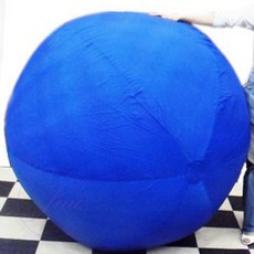 오공일 카바 1.5m 공굴리기용 외피 파랑색 큰공굴리기공 큰공굴리기