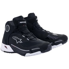 Alpinestars CR-X DRYSTAR 防水車靴 賽車靴 長野總代理 騎士安全防護 輕量透氣, 黑白
