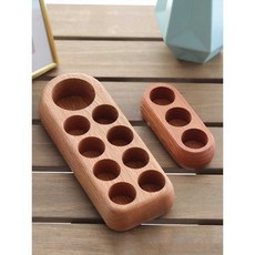 아로마오일거치대 선반 정리함 거치대 오일병 조향대, A. 호두 그리드 로고 없음