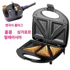 가정용 와플 케이크 메이커 가정용와플 와플메이커 와플기계 샌드위치메이커 와플팬 와플제조기, 샌드위치 B