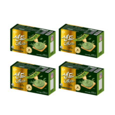 해태 샌드에이스 말차맛, 204g, 4개