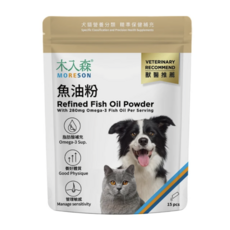 木入森 魚油粉 獸醫推薦, 15個, 歐米伽 3, 1份