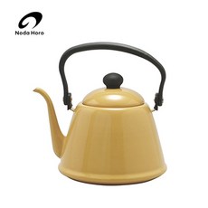 Kalita 野田 琺瑯 細口手沖壺 咖啡壺 煮水壺, 黃(現貨), 1個