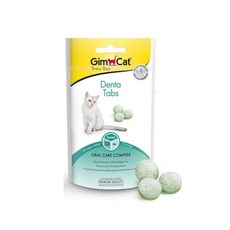 德國竣寶 GIMBORN 貓草錠 3合1美味錠 貓咪營養零食, 1個, 潔牙錠40g,單個